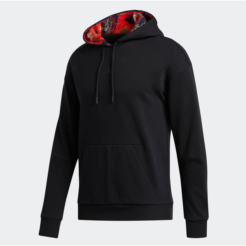 ADIDAS GRAPHIC HOODED SWEATSHIRT A WARM HOODIE WITH TIGER GRAPHICS ORIGINAL