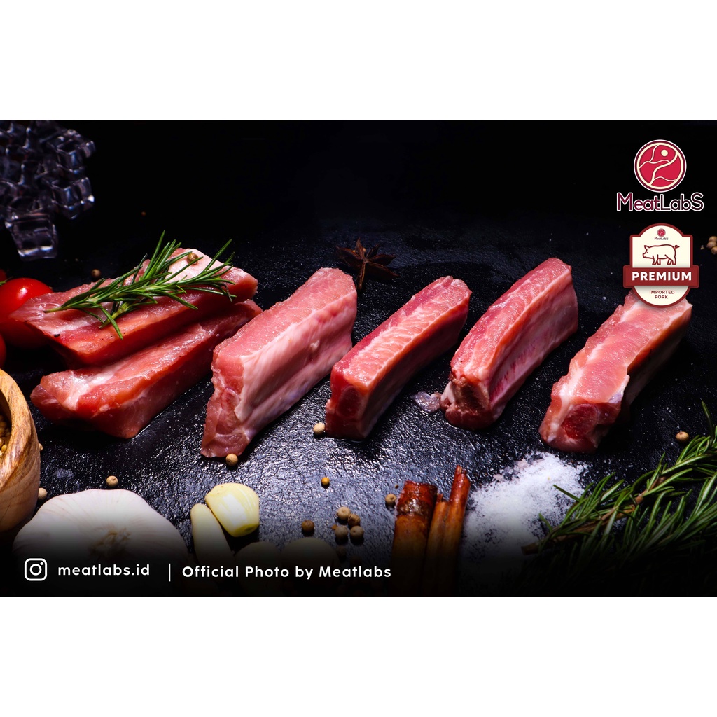 

Iga Babi Import - Pork Ribs Paikut Bakut potong