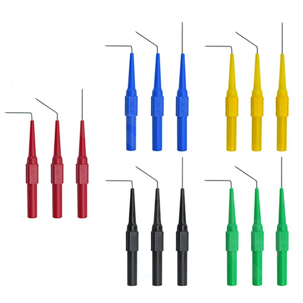 Preva Multimeter Test Lead Kit Peningkatan Tahan Lama Plug Pisang Keamanan Test Probe Set