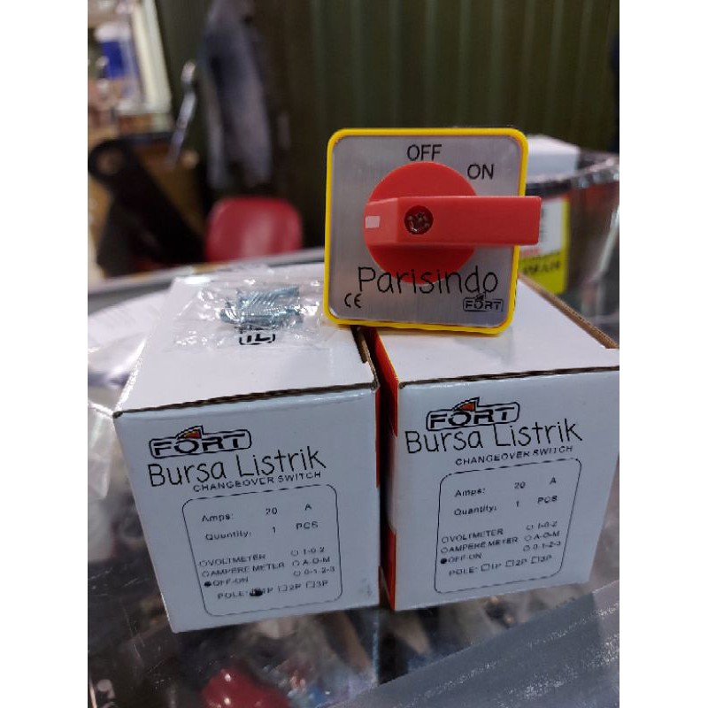 Selector-Rotary Switch 2 pole ON OFF