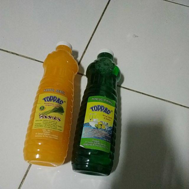 Toppas Sabun Cuci Piring Jeruk Nipis 500ml