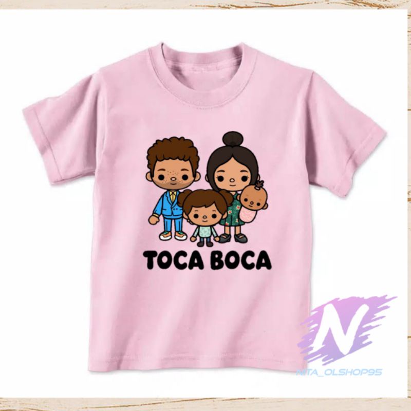 kaos toca boca world baju kaos anak toca world life anak