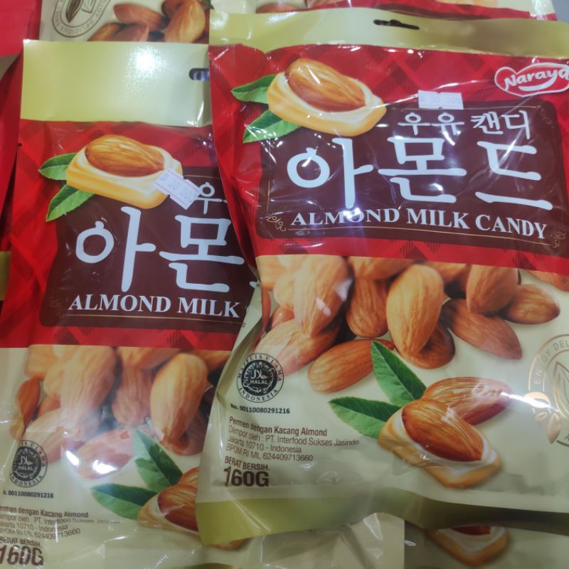 

Permen Almond Impor 160 gr