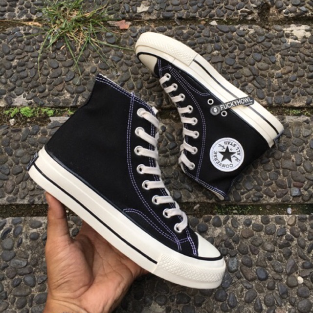 [BISA COD] Converse Allstar 70s High Black White