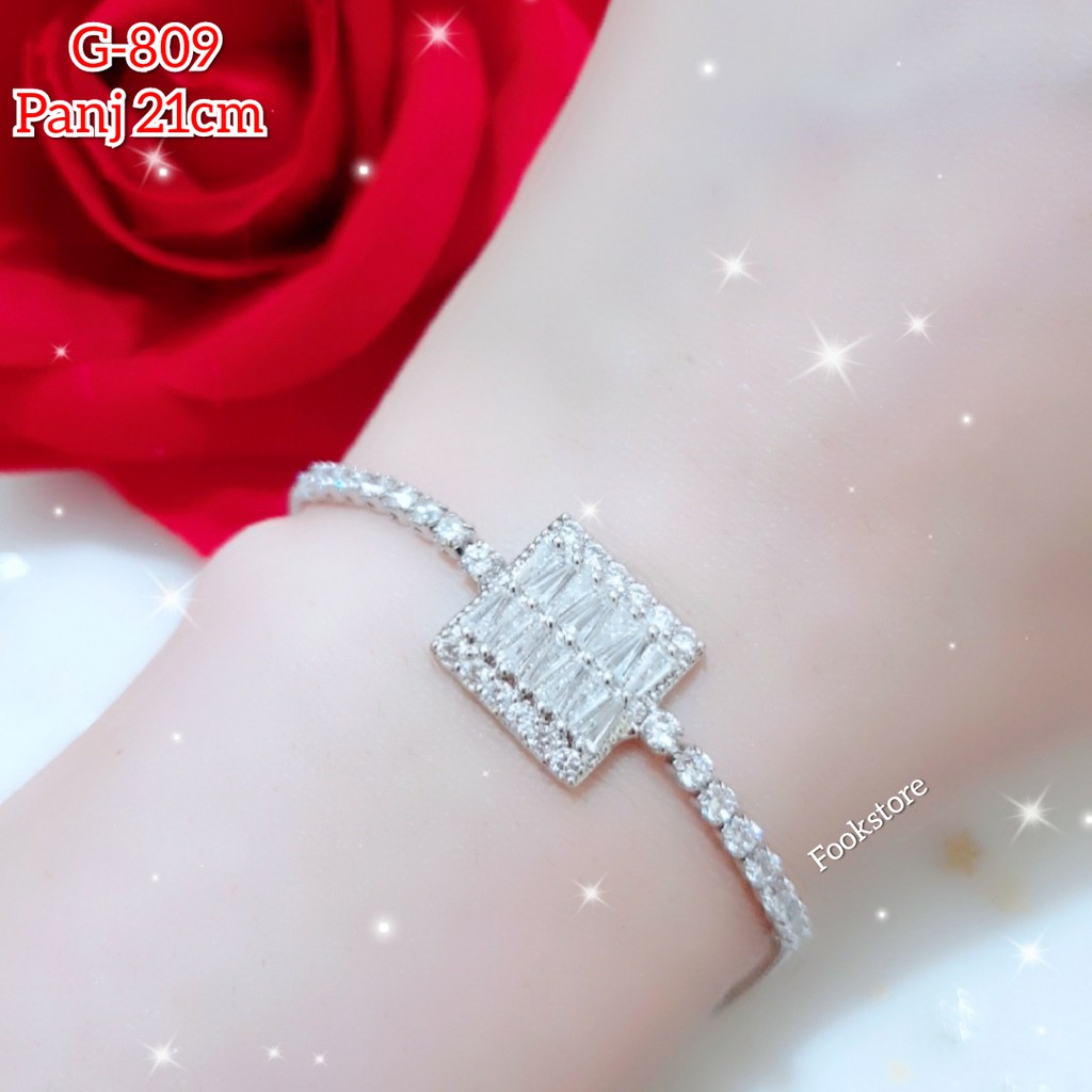 TERBARU Gelang Wanita 2 LAYER Fashion Korea-809
