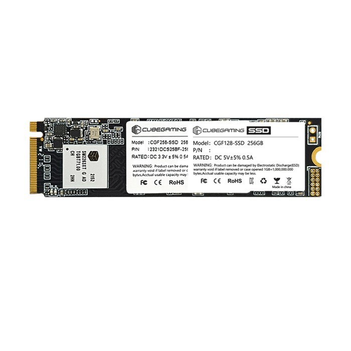 Cube Gaming SSD CG8 Series 256GB M.2 NVME PCIE