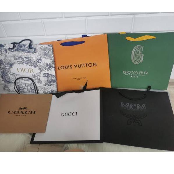 SHOPPING BAG/ PAPERBAG LV GUCCI COACH CHANEL YSL TORY BURCH