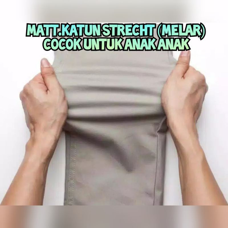 CELANA ANAK PANJANG LAKI LAKI CHINOS KAIN TWILL STRETCH