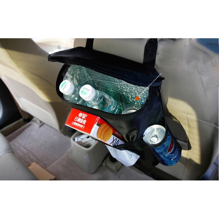 【GOGOMART】Tas Pendingin Minuman / Mobil Back Seat Storage 9L