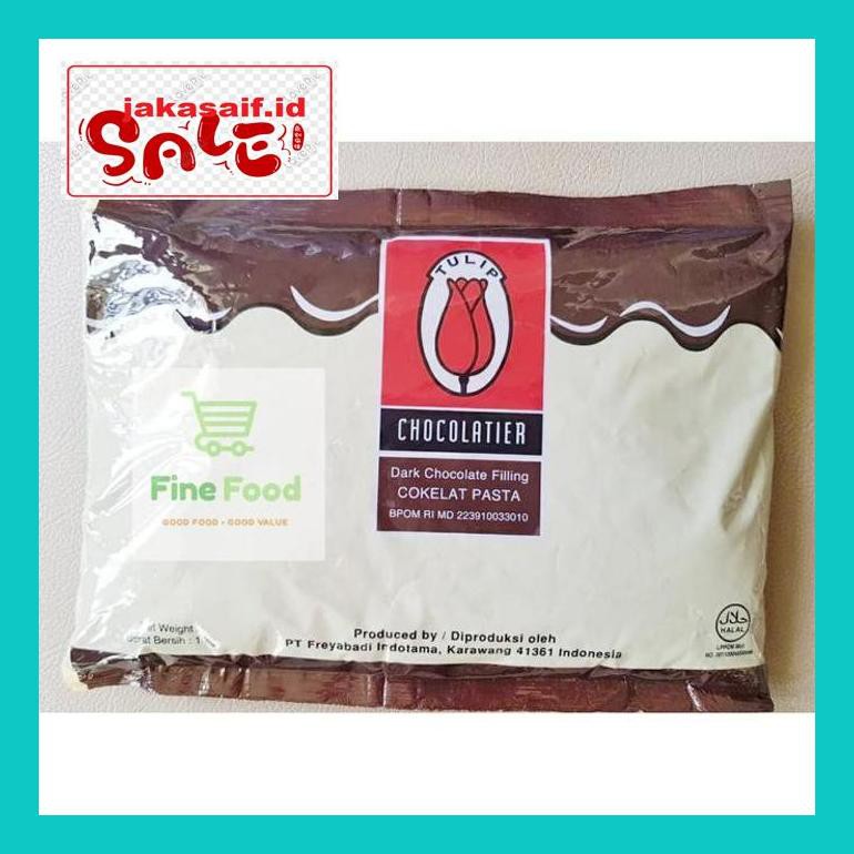 

S5085D0Yh Tulip Chocolate Filling 1 Kg - Coklat Filling D5Uuty