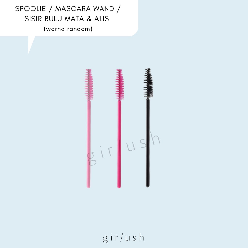 sisir mascara / sisir eyelash / sisir mascara / spoolie / mascara wand