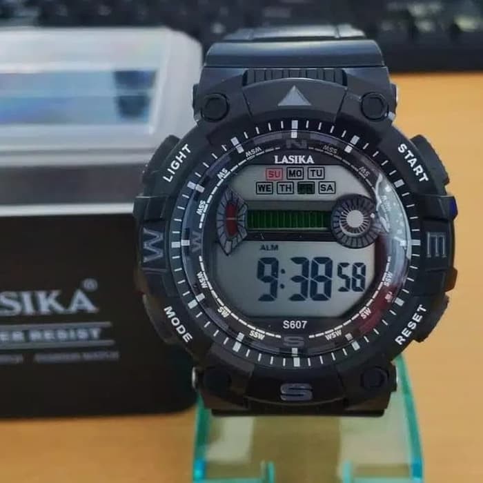 Jam tanganpria/wanita Lasika S607 Original water resist