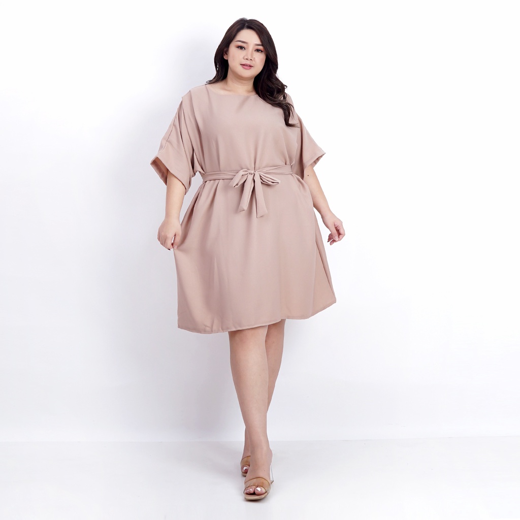 Dress Polos Jumbo  / Bigsize Wanita 032