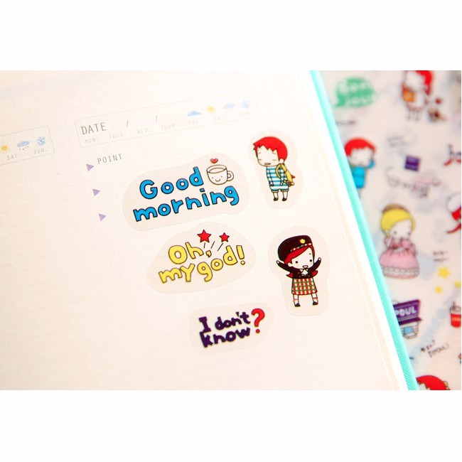 

Sticker Dekorasi Travel Isi 6 Lembar