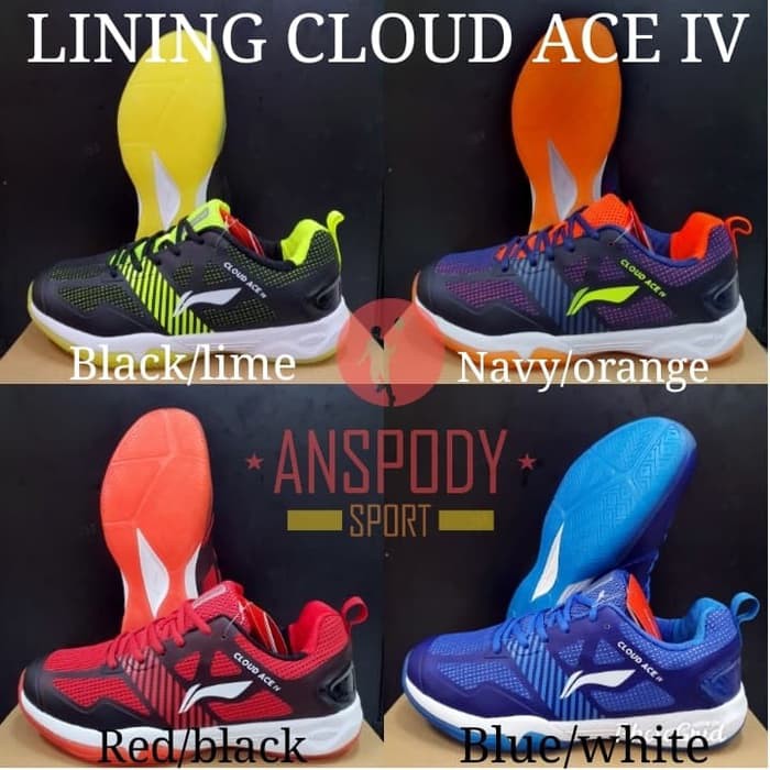 SEPATU BADMINTON LINING CLOUD ACE IV
