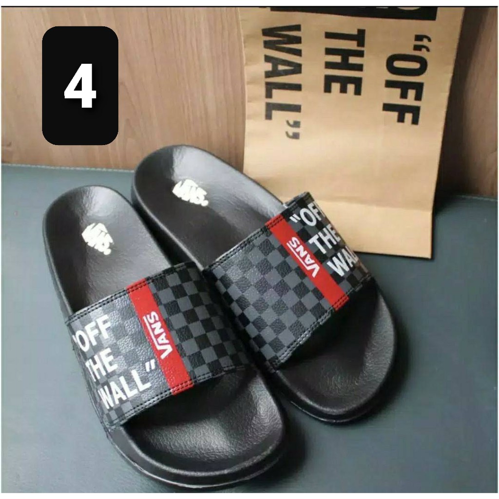 Sandal Vans / Vans Slide Sandal Selop Slip On Pria Wanita