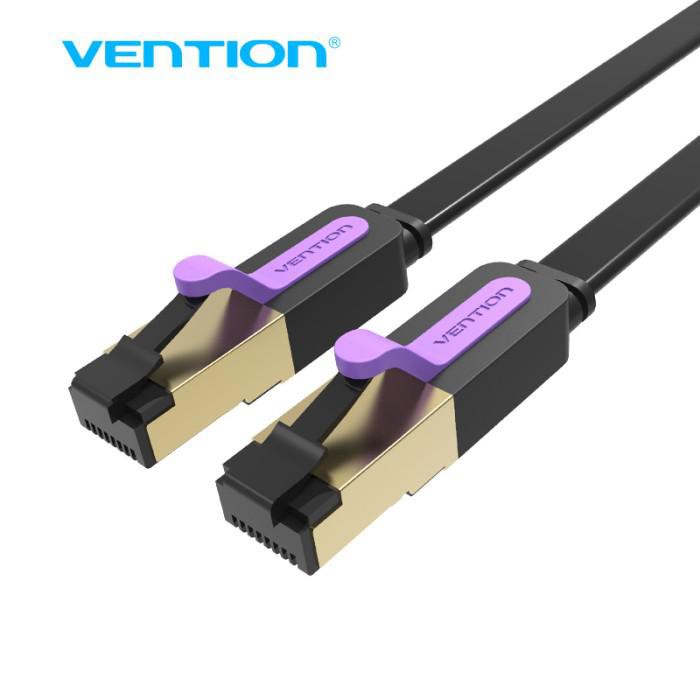 

PROMO - Vention Kabel Ethernet LAN Network RJ45 Cat7 2M - ICAB - Black