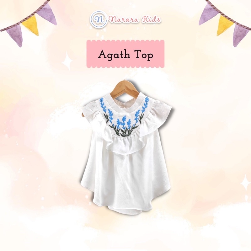 Top/Atasan Anak Perempuan Agatha by Narara Kids