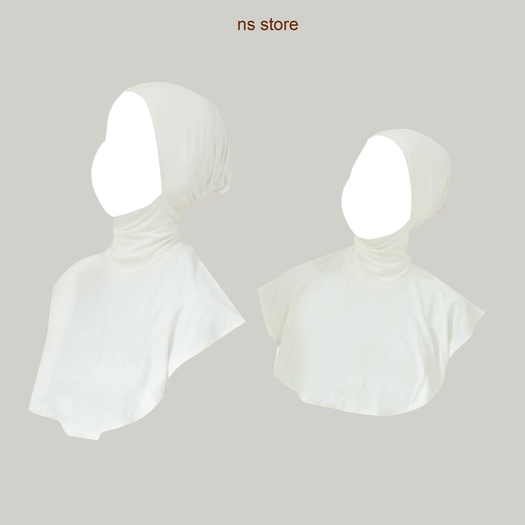 Hijab NS Instan - Ns Store - by Nissa Sabyan-ciput WHITE