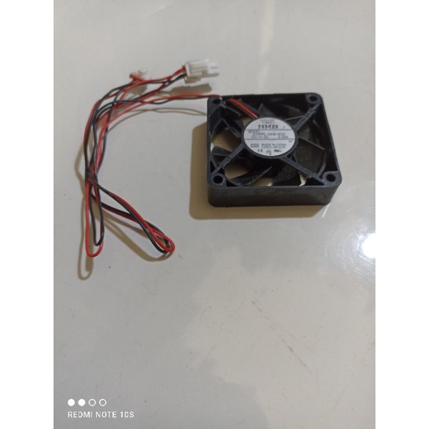 Fan motor dc 12V 6x6 kulkas LG inverter Model GN H432HLAN  NMB 12V