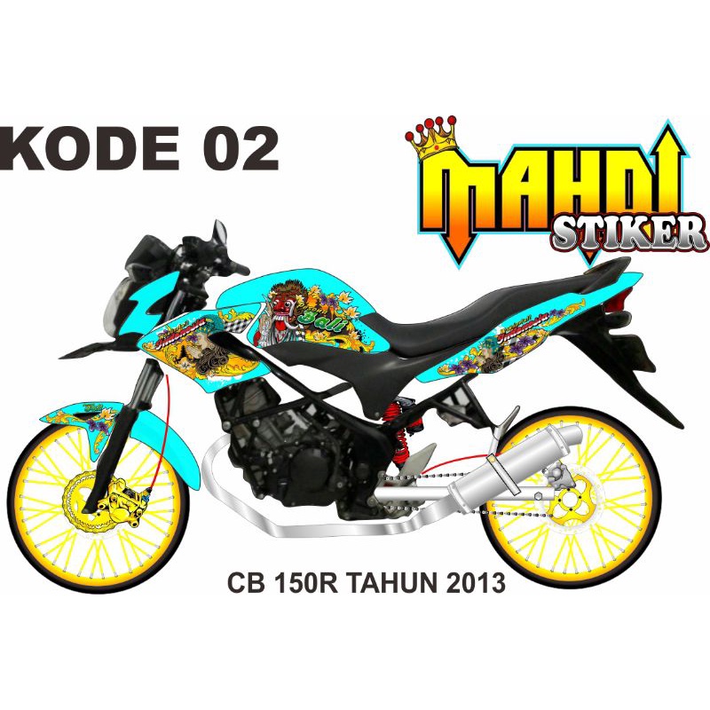 STIKER CB150R 2013/SETRIPING CB150R/DECAL STIKER CB150R