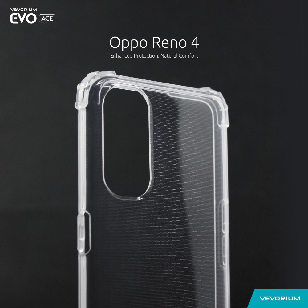 VEVORIUM EVO ACE Oppo Reno 4 Reno4 Softcase Soft Case Anti Crack Armor