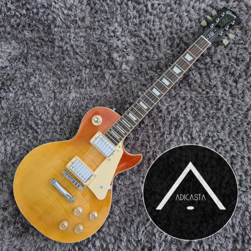 Gibson Les Paul Lemonburst Stabdard Custom