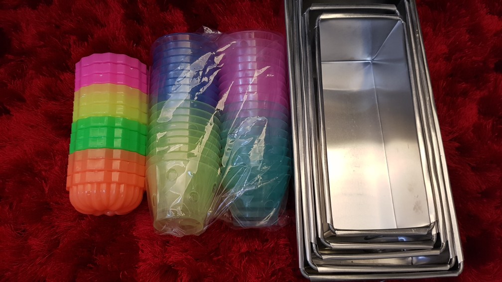 1 Set Loyang Aluminium Bentuk Persegi (brownies)