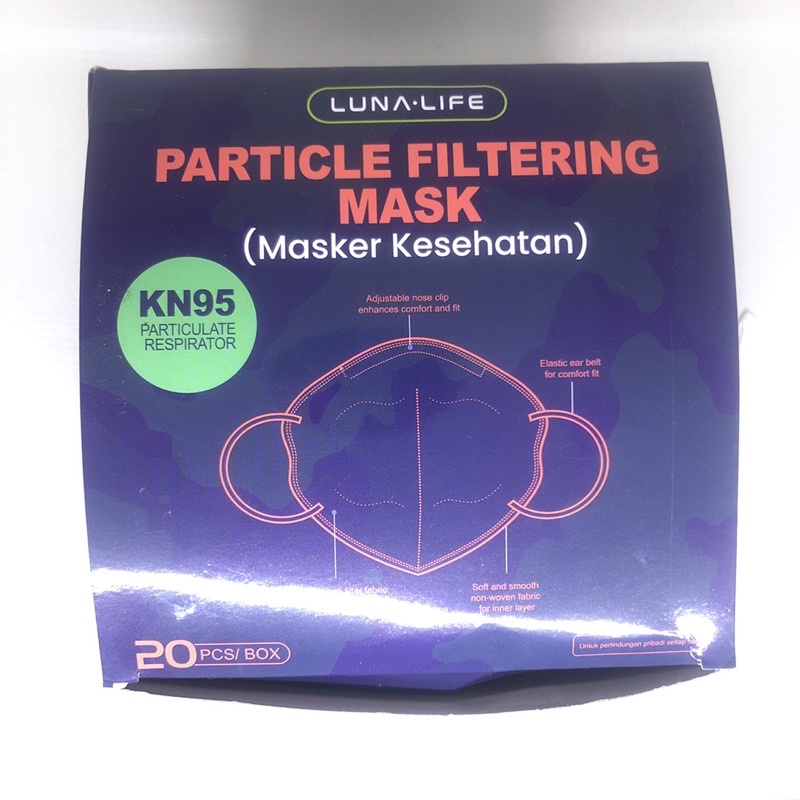 MASKER KN95 LUNA LIFE 1 BOX