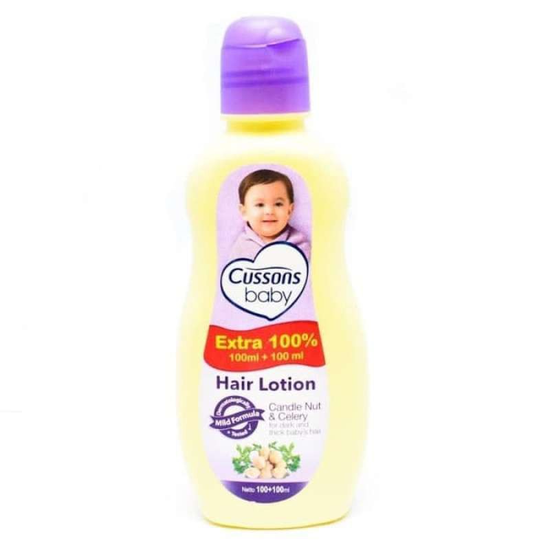 ORIGINAL Cussons Baby Hair Lotion 100ml+100ml Cusson Hair Lotion Bayi