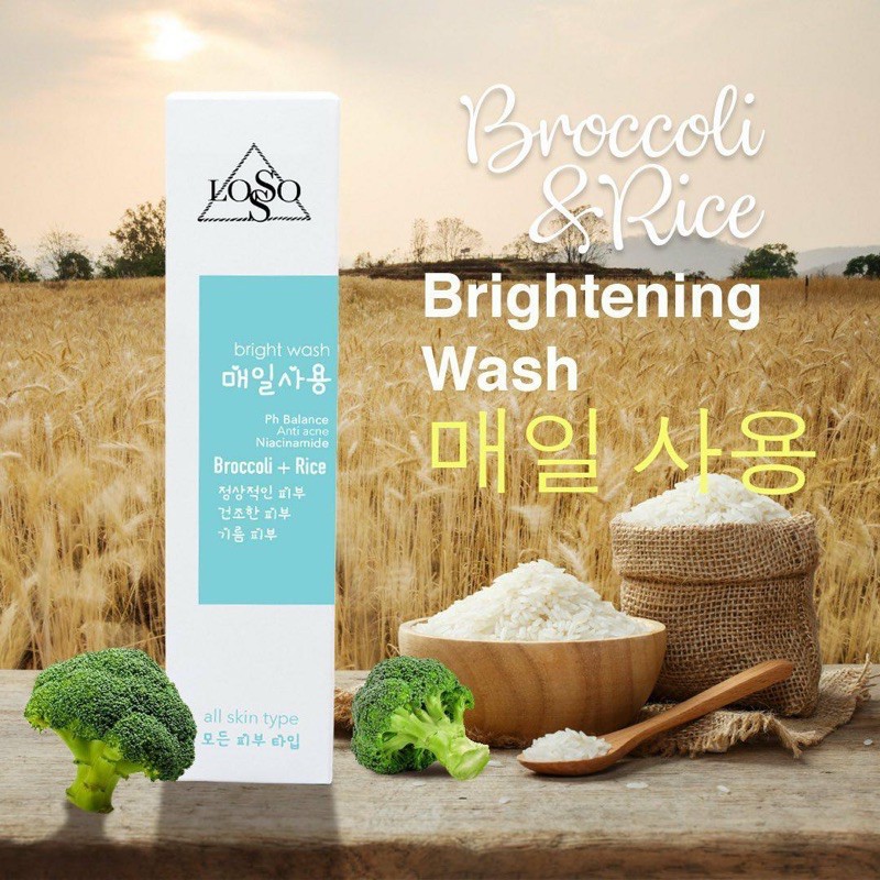 Losso Brightening Facial Wash⭐️⭐️⭐️⭐️