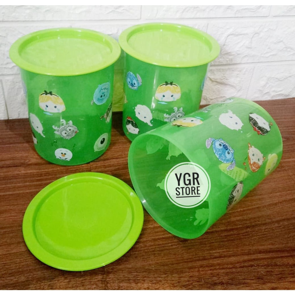 DISCON 6PCS TOPLES CALISTA SERBAGUNA/ TOPLES MOTIF KARTUN ANAK/ BENTUK; BULAT/ TINGGI; 15CM/ LEBAR; 