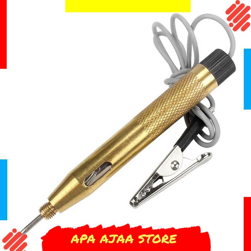 Hot Promo ! RHCARTOOL Test Pen Deteksi Arus Listrik Spark DC 6V-12V - ET610