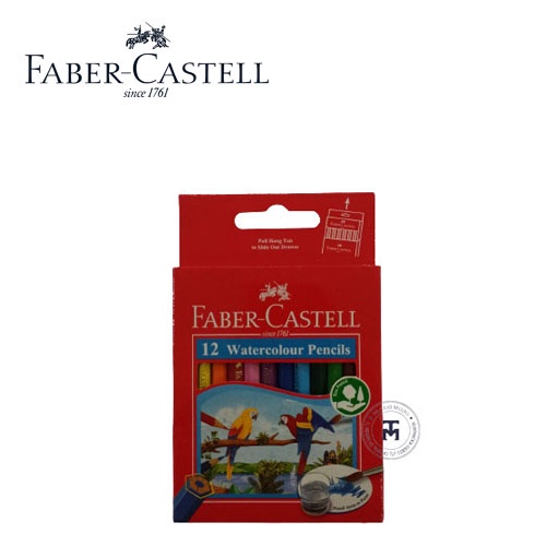 

Pensil Warna Faber Castell 12 Watercolour Pendek