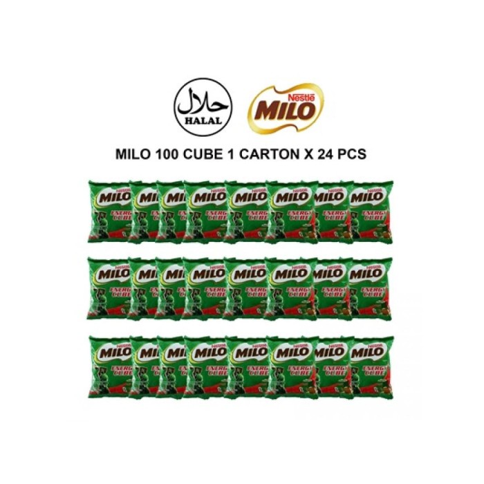 

54ekh Milo Cube Nestle 100 Pcs Original 60J