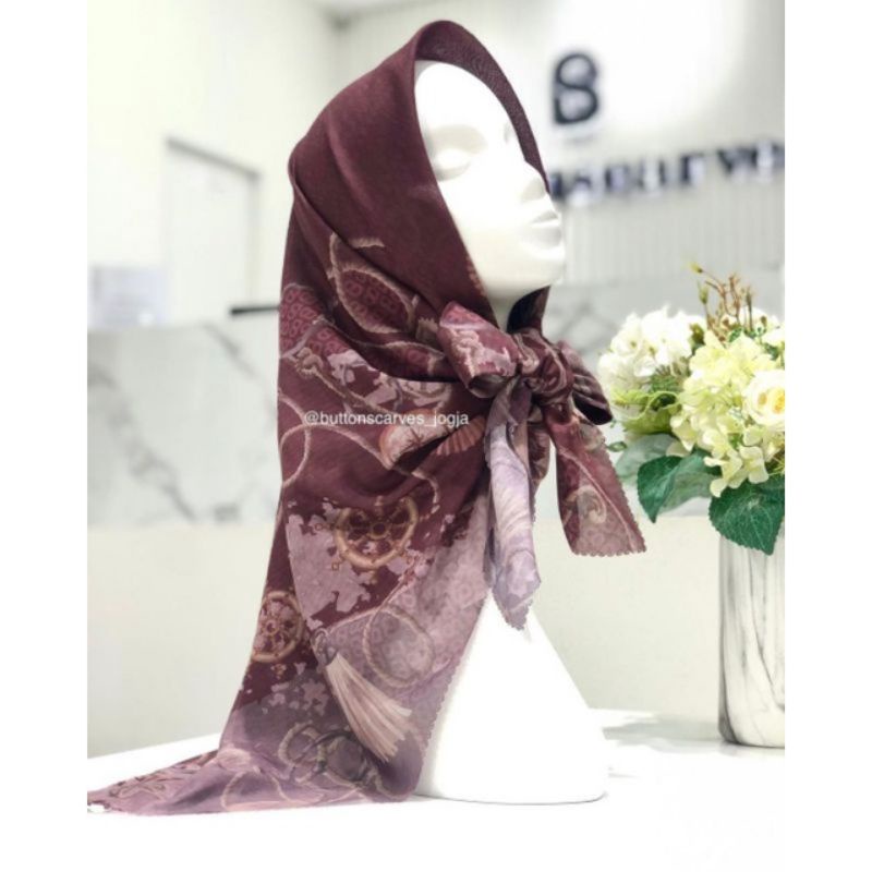 Buttonscarves Nautical Series in Maya (bukan preloved)