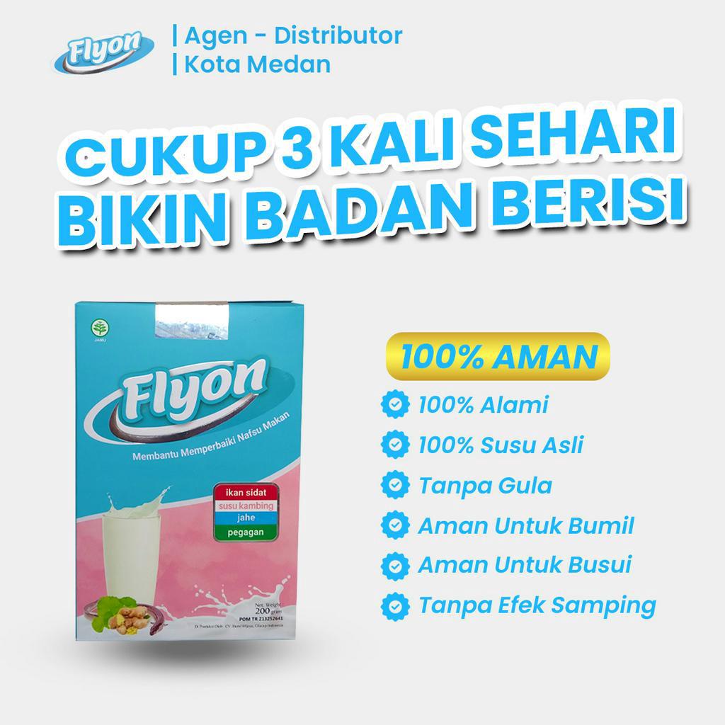 

Susu Flyon Original Susu Penggemuk Badan Penambah Berat Badan Suplemen Penambah Berat Badan Original -