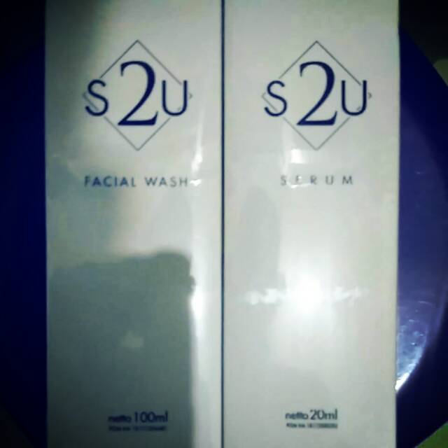S2U Facial wash and Serum