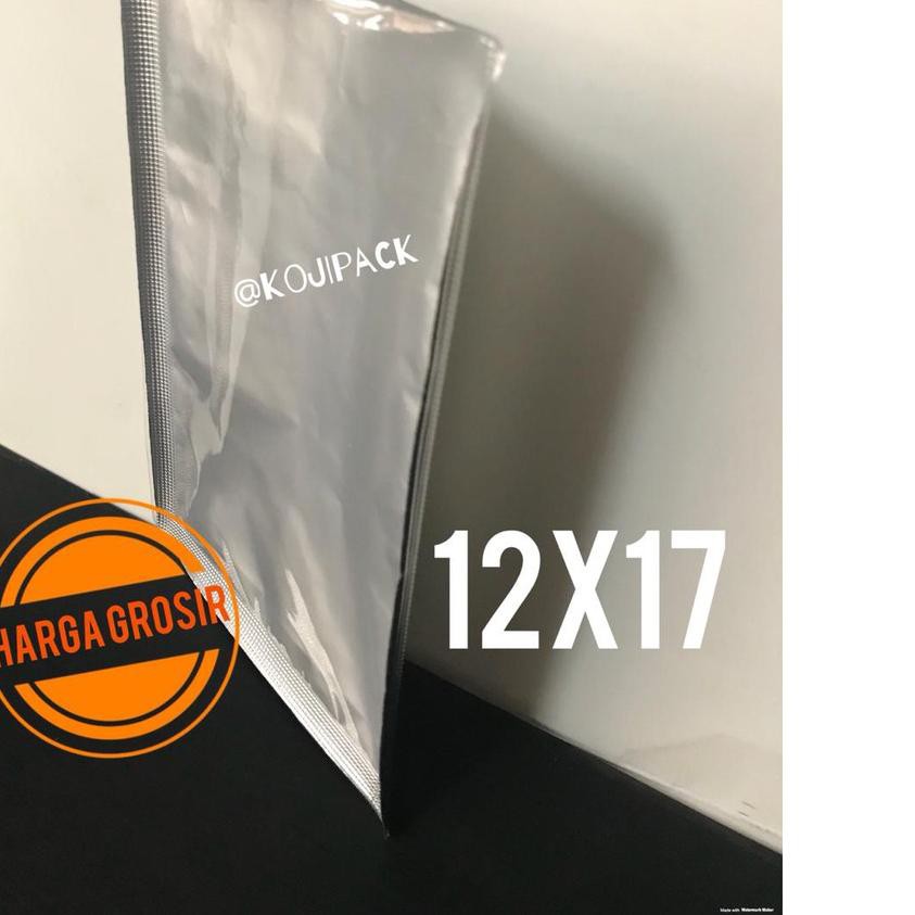 ➯ Kombinasi Alumunium Foil Transparan 12x17 Plastik Sachet Seal U ✹