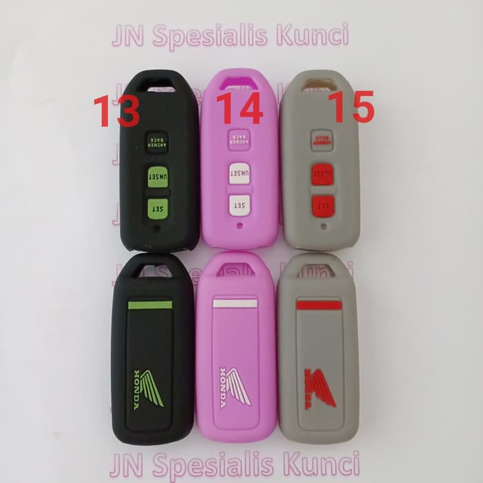 silicon kondom remote kunci Honda Scoopy Fi 2017 Berkualitas