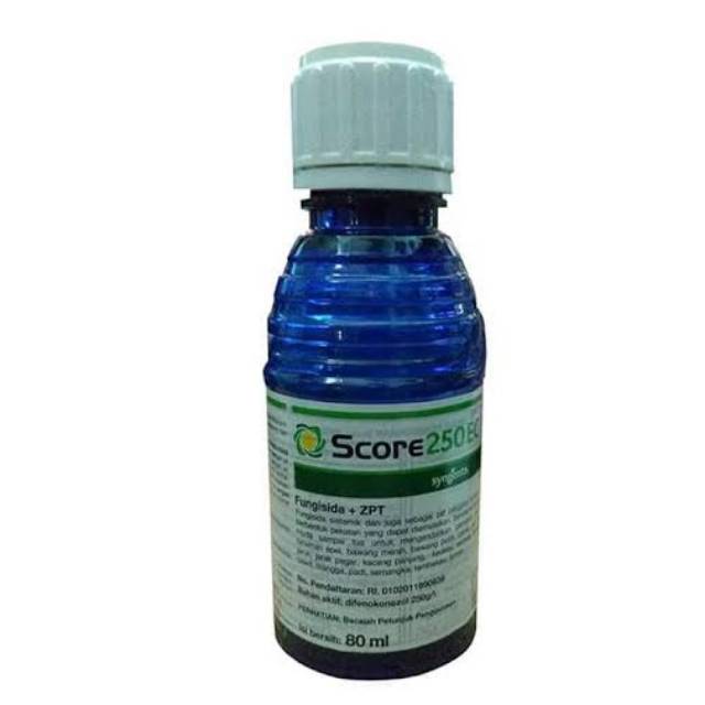 SCORE 250 EC FUNGISIDA + ZPT SCORE PENGENDALI PENYAKIT TANAMAN 80ml