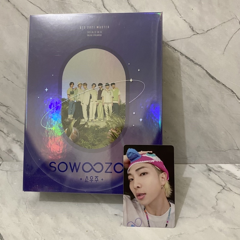FULLSET Ready Stock - BTS 2021 Muster Sowoozoo DVD UNSEALED rm namjoon pc photocard
