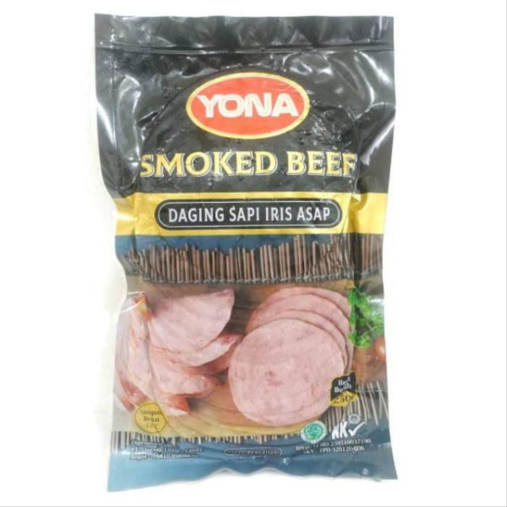 

Yona Smoked Beef 250gr Bogor Frozen