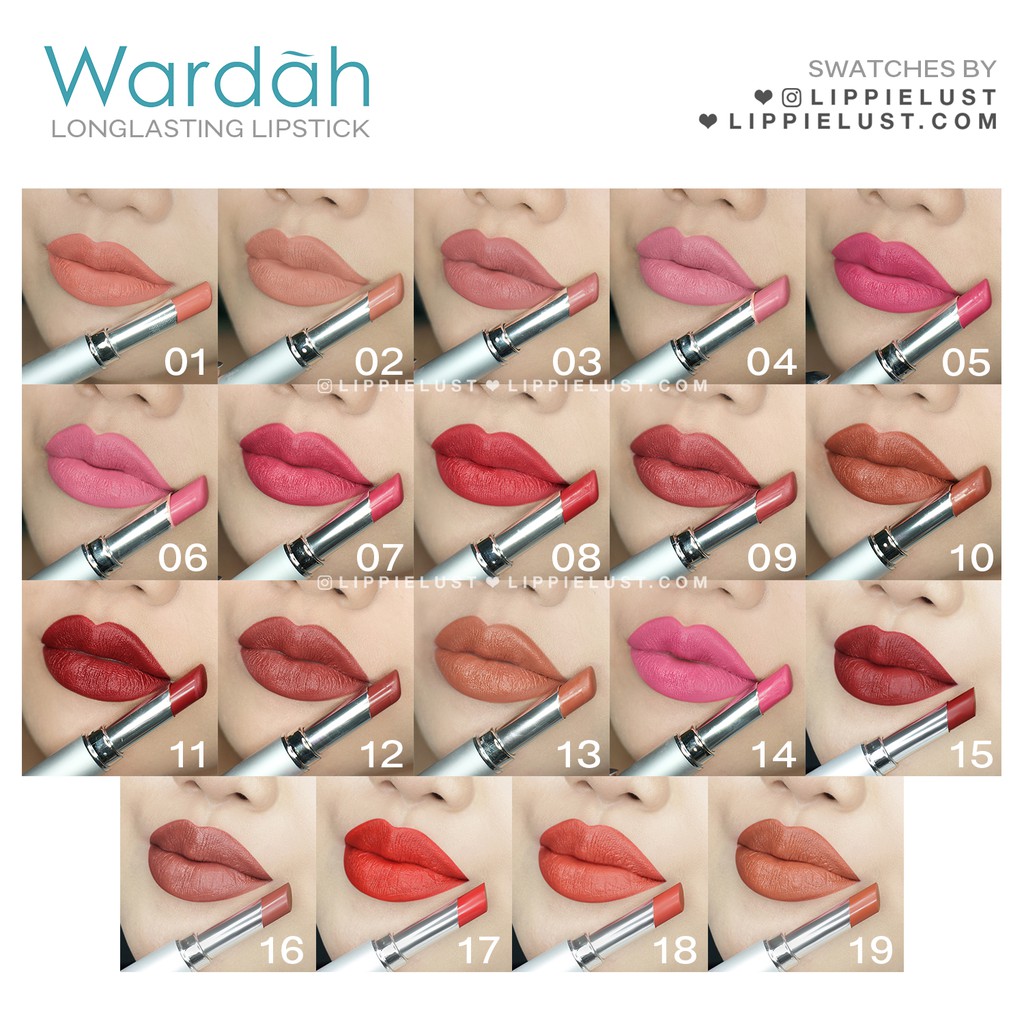 warna lipstik wardah 02