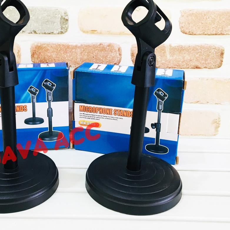 ★ GAGANG MICROPHONE STAND STANDING MIC SMULE BAHAN BESI DUDUKAN MEJA ◄