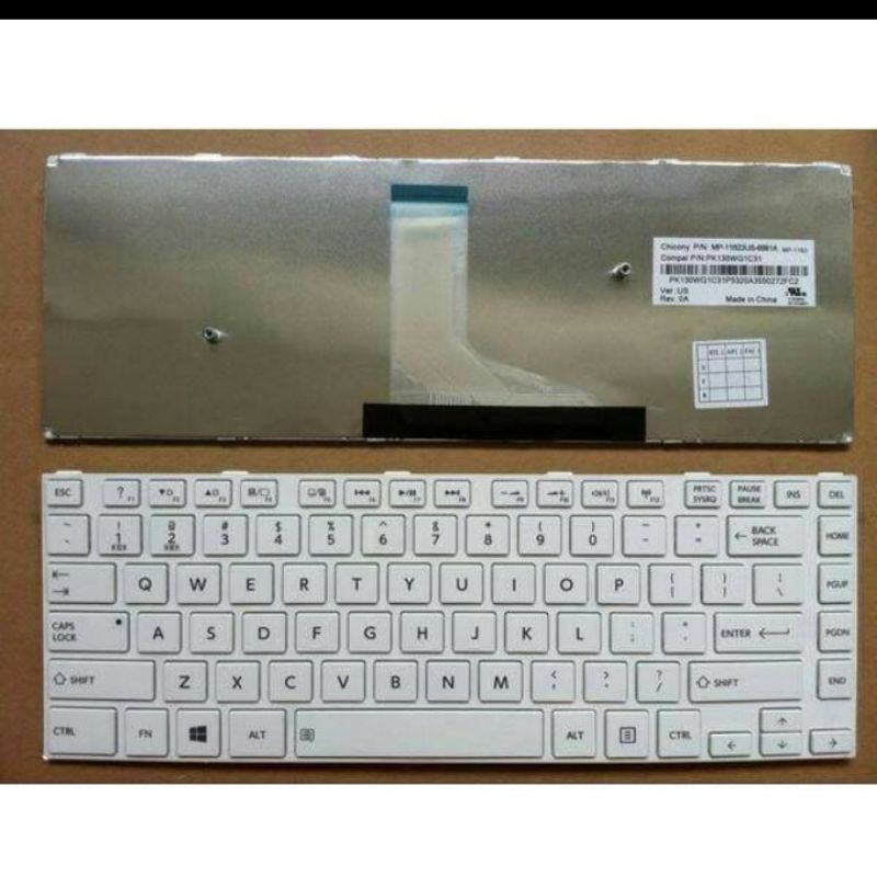 Keyboard TOSHIBA Satellite C40-A, C45-A, L40-A, L45-A