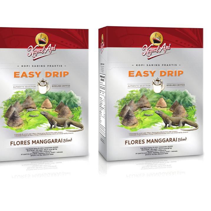 

Telah Hadir ★ Kapal Api Flores Manggarai Blend Easy Drip Coffee Box (Isi 5 sachet Berat 10 gr);