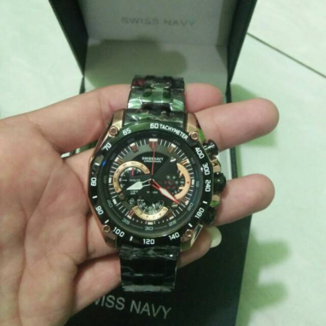 Jam tangan original  swiss navy 8709