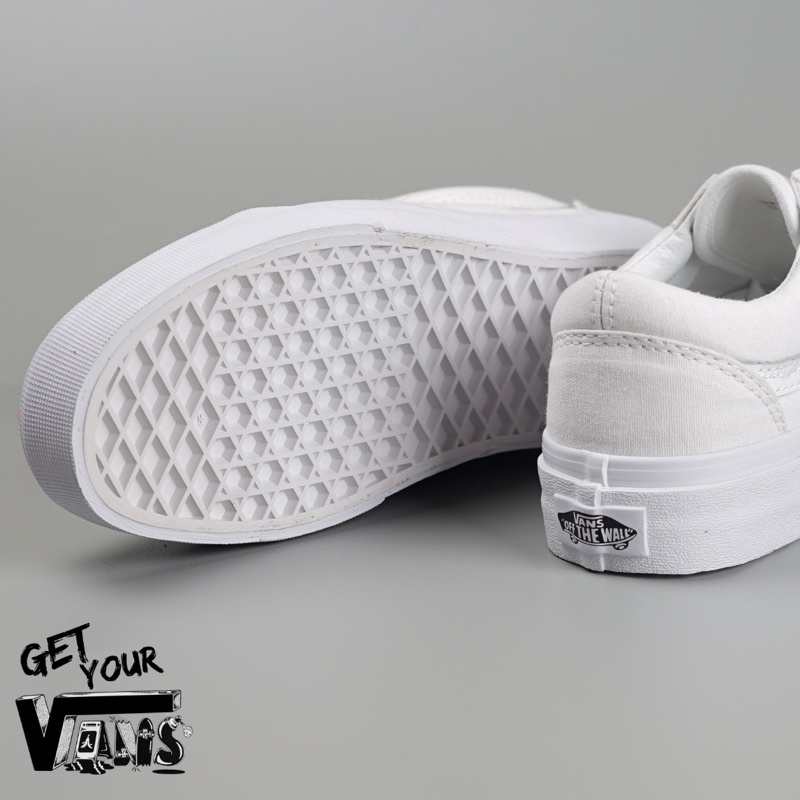 Vans Old Skool True White Original 100% Bnib