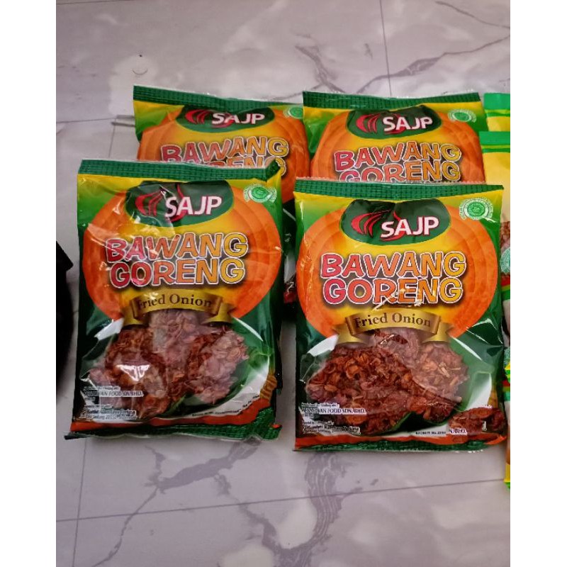

SAJP BAWANG GORENG (100g) Fried Onion, Bumbu Instan, Bawang Merah Goreng